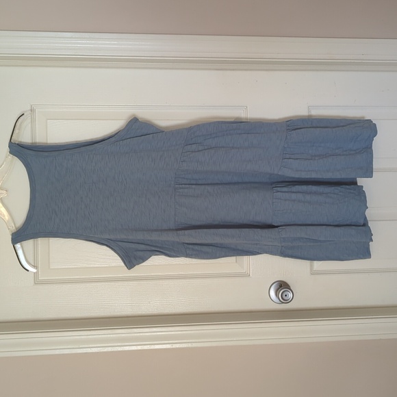 GAP TIERED TANK SLATE BLUE XL - Picture 7 of 7